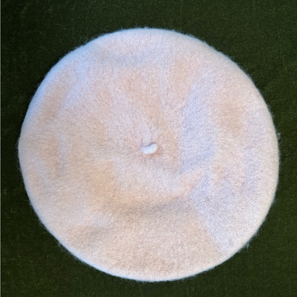 Baby Pink Beret Hat